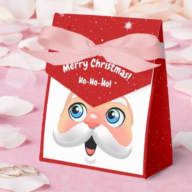 Cute Santa Claus Favor Box (Wedding)