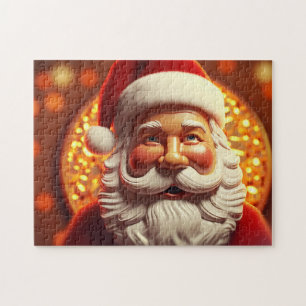 cute Santa Claus for the New Year and Christmas  Jigsaw Puzzle