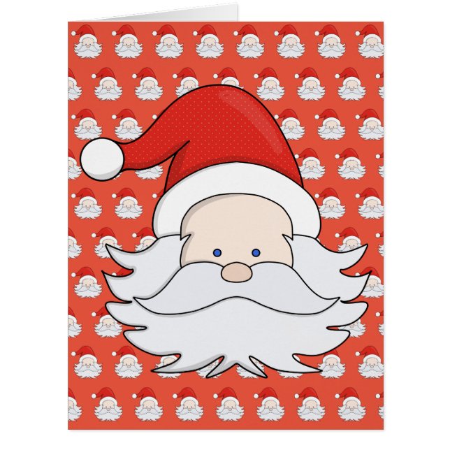 Cute Santa Claus Postcard (Front)
