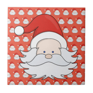 Cute Santa Claus Tile