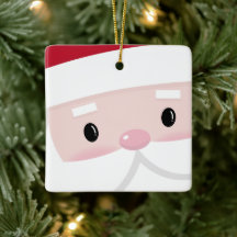 Cute Santa Klaus Face