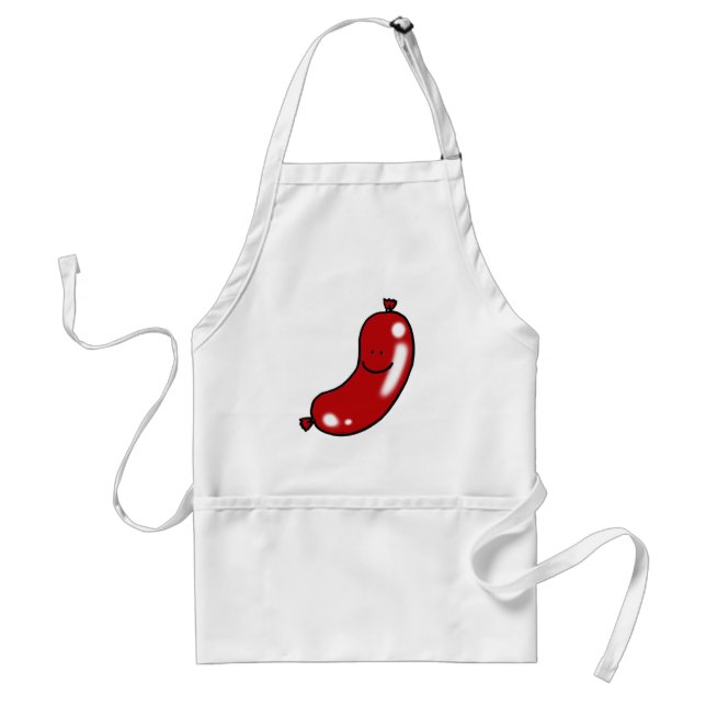 Cute sausage standard apron (Front)
