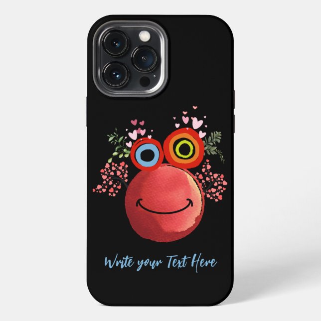 Cute Save The Planet Collection iPhone Case (Back)