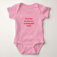 Cute saying Baby Jersey Bodysuit multiple colours