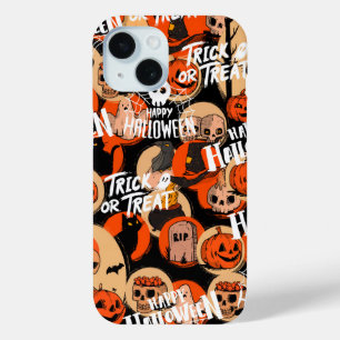  Cute & Scary Halloween Spooky vibes  iPhone 15 Case