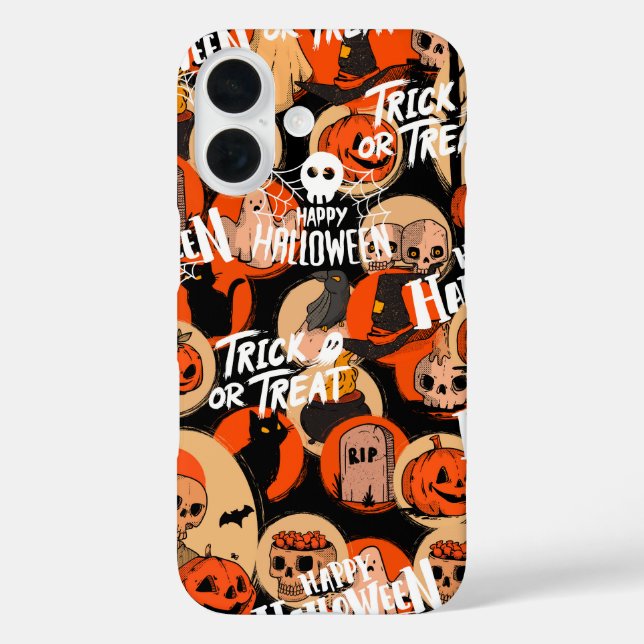  Cute & Scary Halloween Spooky vibes  Case-Mate iPhone Case (Back)