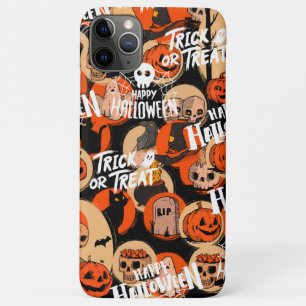 Cute & Scary Halloween Spooky vibes iPhone 11 Pro Max Case