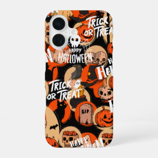  Cute & Scary Halloween Spooky vibes  iPhone 16 Case