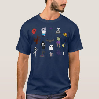 Cute Scary Items Halloween T-Shirt