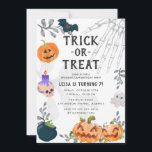 Cute Scary Monsters Kids Halloween Birthday Party Invitation<br><div class="desc">This Cute Scary Monsters Kids Halloween Birthday Party Invitation is a Cute adult Kids Halloween Birthday Party invitation template that you can customize to match your colours, styles and theme. Create your perfect halloween party invitation with this pre-designed templates, you can easily personalize it to be uniquely yours. For further...</div>
