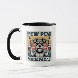 Cute Schnauzer Dog Lover Mug 