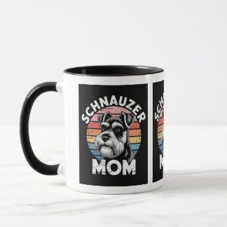 Cute Schnauzer Dog Lover Mug 