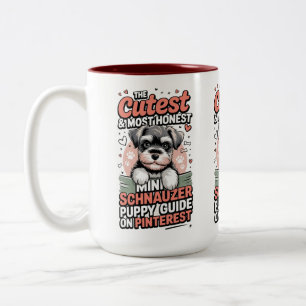 Cute Schnauzer Dog Lover Mug 