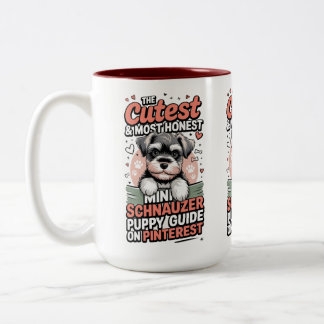 Cute Schnauzer Dog Lover Mug 