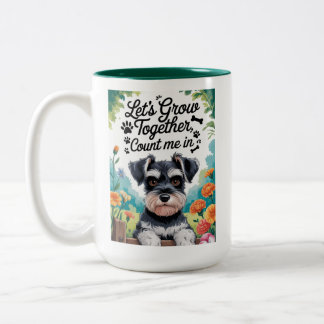 Cute Schnauzer Dog Lover Mug