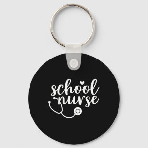 Cute School Nurse Appreciation Keychain