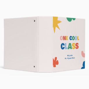 Cute School Personalized Binder