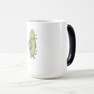 Cute School Pickle Character Cartoon Clipart Magic Mug