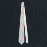 Cute Science Concept Pattern Cool Geek Design Tie<br><div class="desc">Cute colourful pastel science concept seamless pattern,  cool geek tie design. If you need any help customizing any of my designs,  contact ArtOnWear designer. Free text formatting with live help available by request.</div>