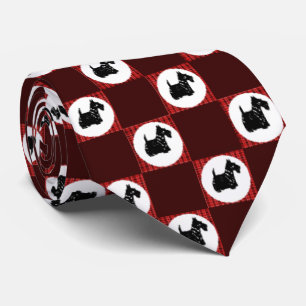 Cute Scottie Dogs Tie