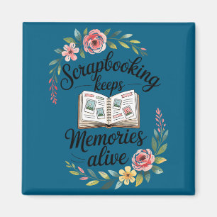 Cute scrapbooking  magnet