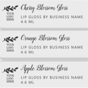 Cute Script With Logo Clean Lip Gloss Makeup