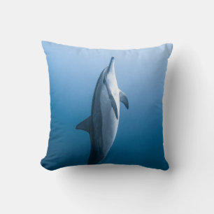 Cute Sea Dolphin Throw Pillow