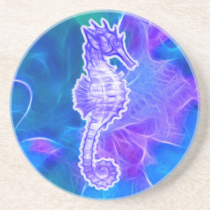 Cute Sea Horse Marine Animal Gift Coaster