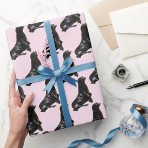Cute Sea Lion Wrapping Paper Roll