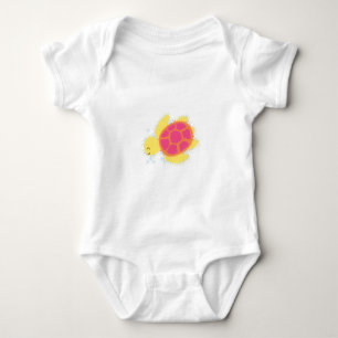 Cute Sea Turtle Baby Bodysuit