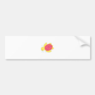 Cute Sea Turtle Bumper Sticker