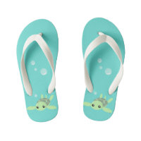 Cute Sea Turtle Flops, Kids