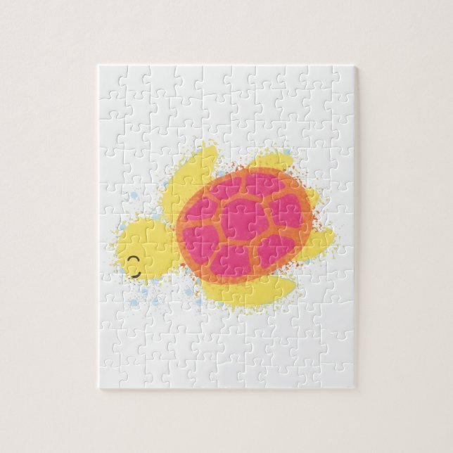 Cute Sea Turtle Jigsaw Puzzle (Vertical)