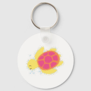 Cute Sea Turtle Keychain