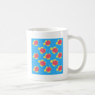 Cute Sea Turtle Pattern Coffee Mug