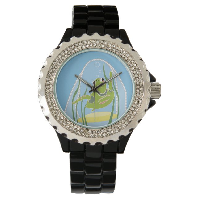 Cute Sea Turtle Watch (Front)