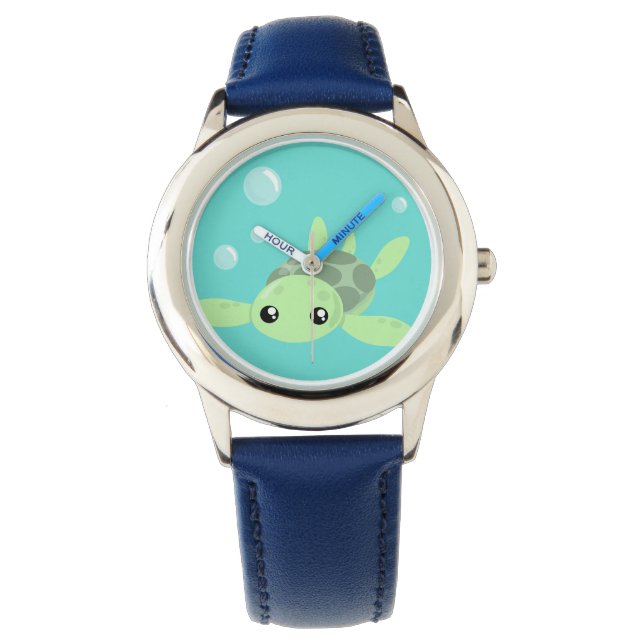 Cute Sea Turtle Watch (Front)