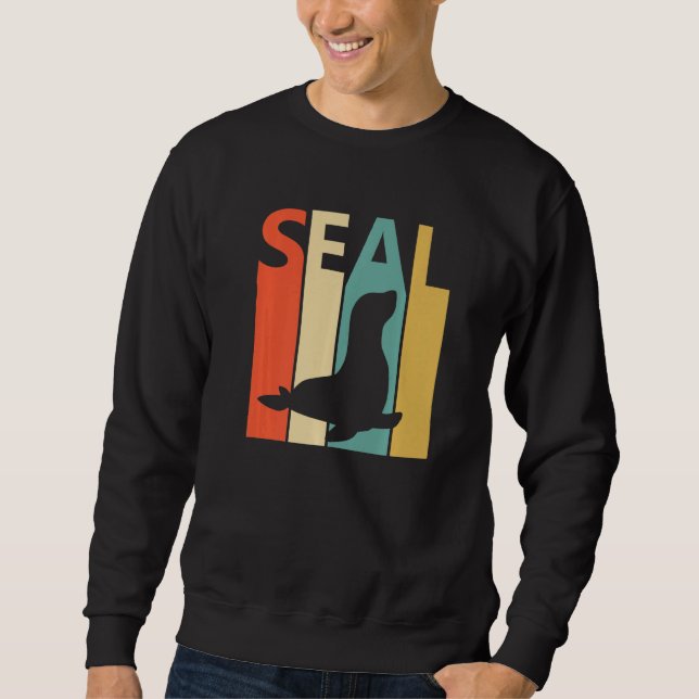 Cute Seal Animal Sweatshirt (Front)