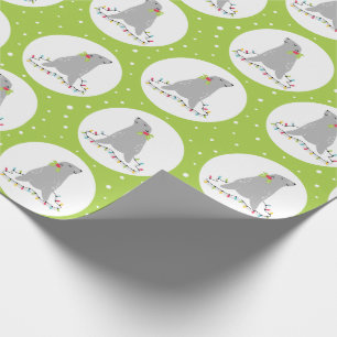 Cute Seal Christmas Wrapping Paper