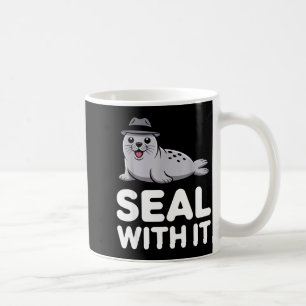 Cute Seal Costume For Men Women Kids Ocean Animal Coffee Mug