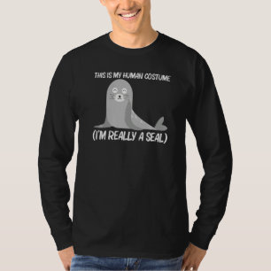 Cute Seal For Men Women Sea Lion Zoo Animal T-Shirt