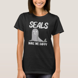 Cute Seal For Men Women Sea Lion Zoo Animal T-Shirt