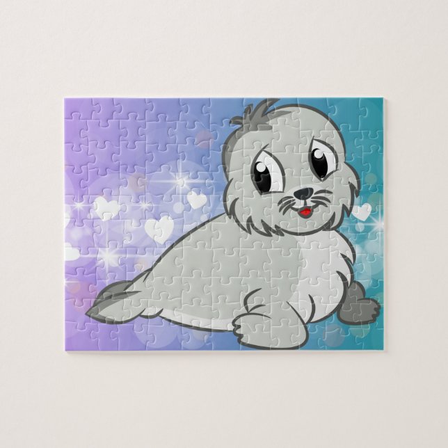 Cute seal jigsaw puzzle (Horizontal)