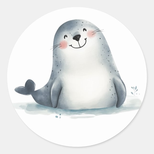 Cute Seal Stickers (Front)