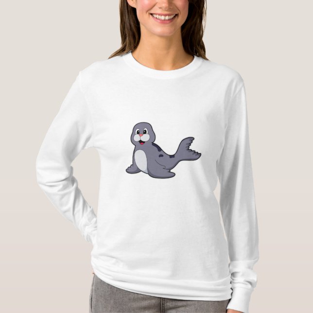 Cute Seal T-Shirt (Front)