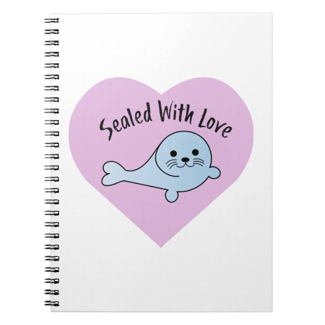 Cute Sealed with Love Notebook (Front)