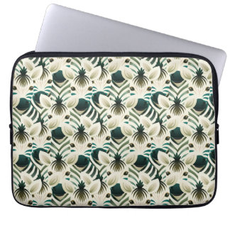 Cute seamless zebra.  laptop sleeve