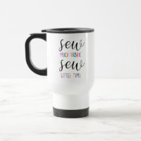 Cute Sewing Quote Funny Sew Much Fabric Pun