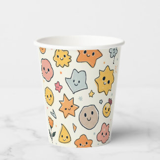 cute shapes paper cups