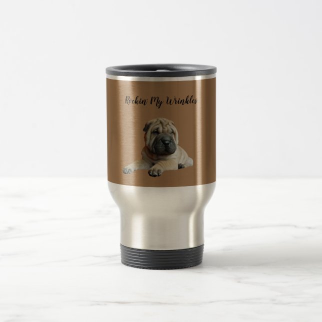 Cute Shar Pei Voyage Mug (Centre)
